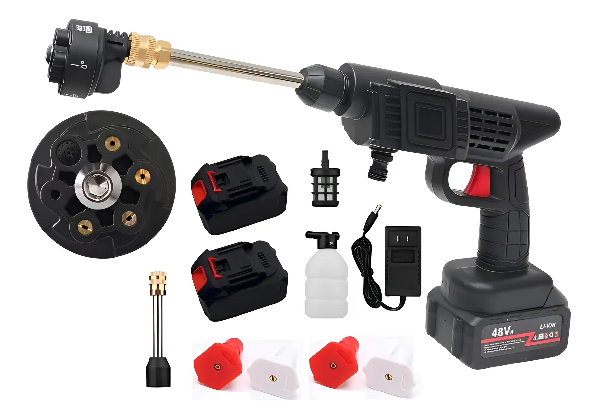 Hidrolavadora Inalambrico 6 Chorros 2Bat